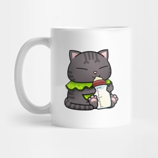 Cute Tabby Baby Cat Mug